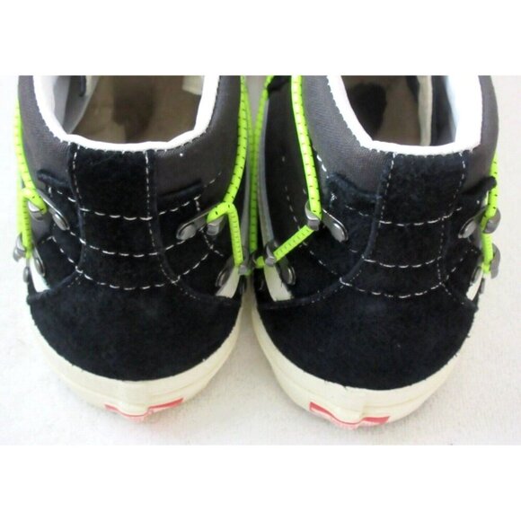 Vans Men's Sk8-Hi Echo Dx Hairy Suede Black Raven Skate shoes Size 9.5 NIB - Picture 6 of 6